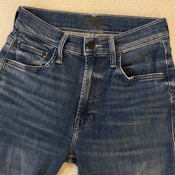 Mother Classic Blue Denim Jeans - Picture 5 of 13